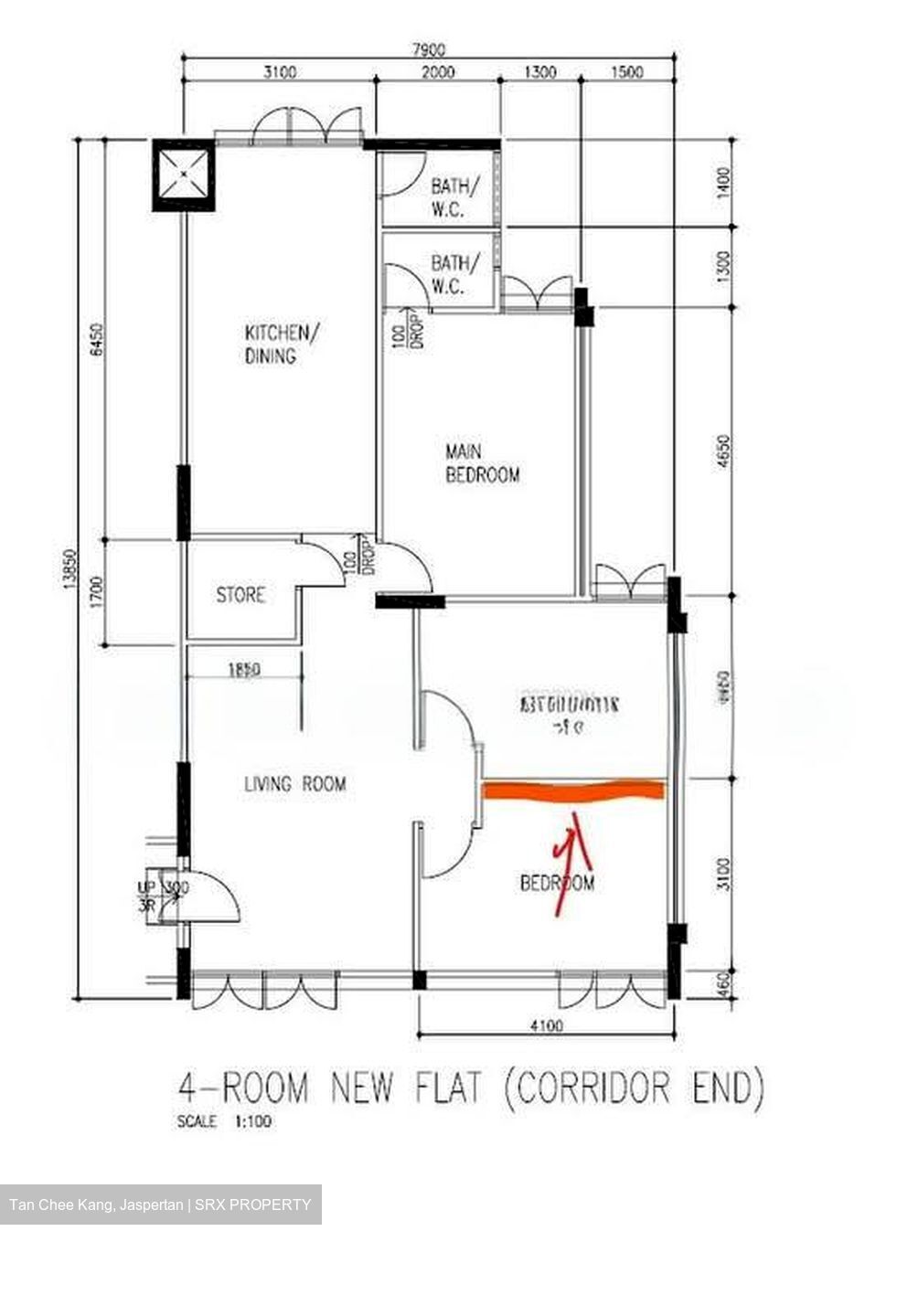 Blk 124 Hougang Avenue 1 (Hougang), HDB 4 Rooms #575937311